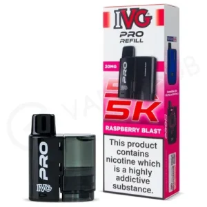 Raspberry Blast IVG Pro 5K Refill Pod