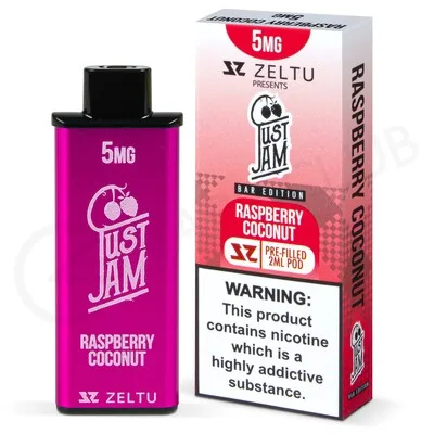 Raspberry Coconut Zeltu X3 Prefilled Pod