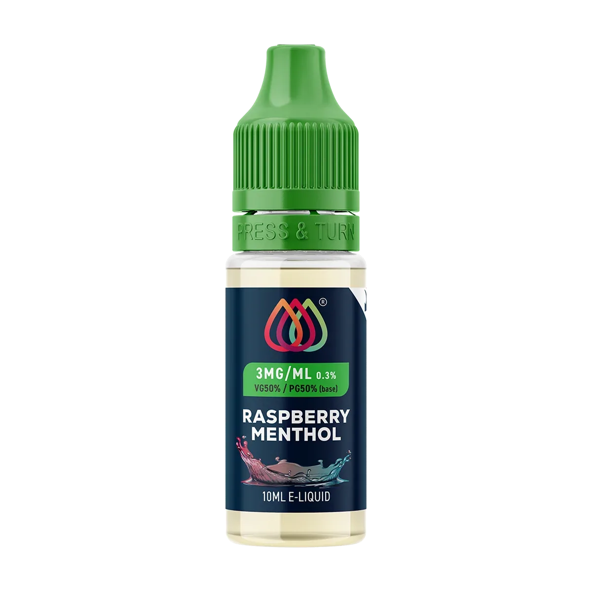 Raspberry Menthol E-Liquid by Aquavape - 10ml
