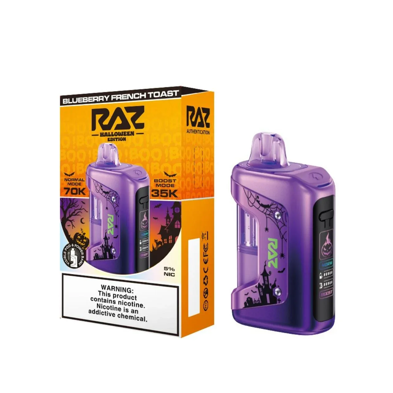 RAZ VUE 70K Disposable Vape Kit - Image 2