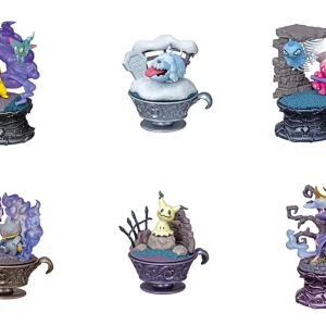 Re-Ment Pokemon Little Night Collection 6 Figure Set Japan Official