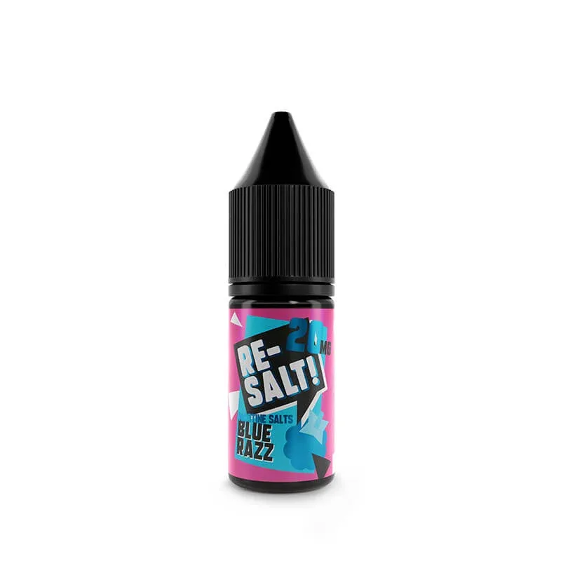 Re-Salt Blue Razz Nic Salt 10ml E-Liquid - Image 2