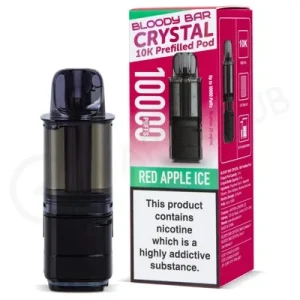 Red Apple Ice Bloody Bar Crystal 10K Refill Pod