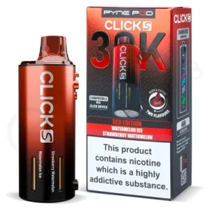 Red Edition Pyne Pod Click S 30K Refill Pod