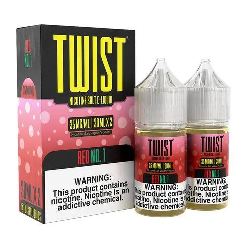 Red No. 1 (Watermelon Madness) by Twist E-Liquid Salts Series 30mL 2-Pack