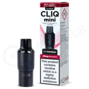 Red Raspberry Avomi Cliq Mini Refill Pod