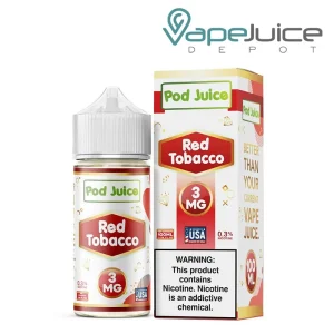 Red Tobacco Pod Juice eLiquid 100ml