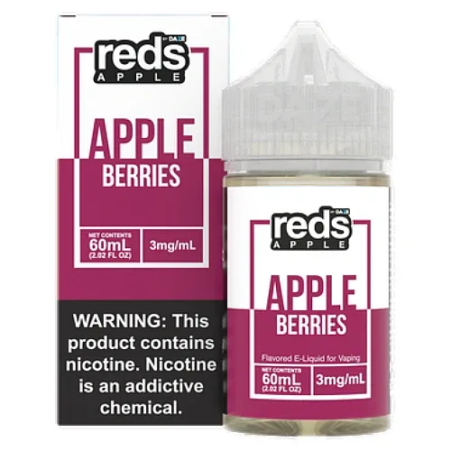 Reds Apple Juice Salt Synthetic - Berries
