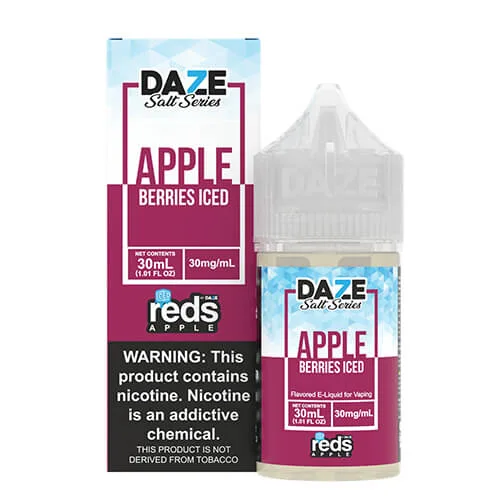 Reds Apple Juice Salt Synthetic - Berries Iced