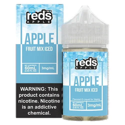 Reds Apple Juice Salt Synthetic - Fruit Mix Iced