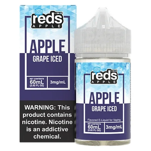Reds Apple Juice Salt Synthetic - Grape Iced