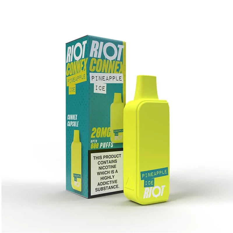 Riot Squad Connex Pineapple Ice Prefilled Vape Pod - 1PK - Image 2