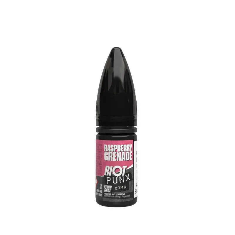 Riot Squad Punx Raspberry Grenade Nicsalt E-Liquid 10ml