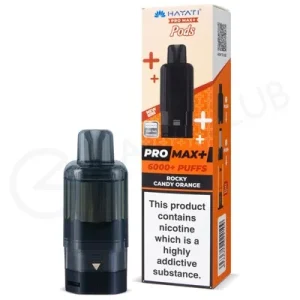 Rock Candy Orange Hayati Pro Max Plus Refill Pod