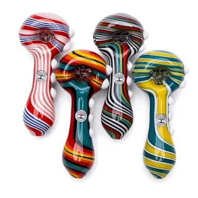 Roots Glass Wig Wag Screen Spoon Pipe | Vaperanger Wholesale