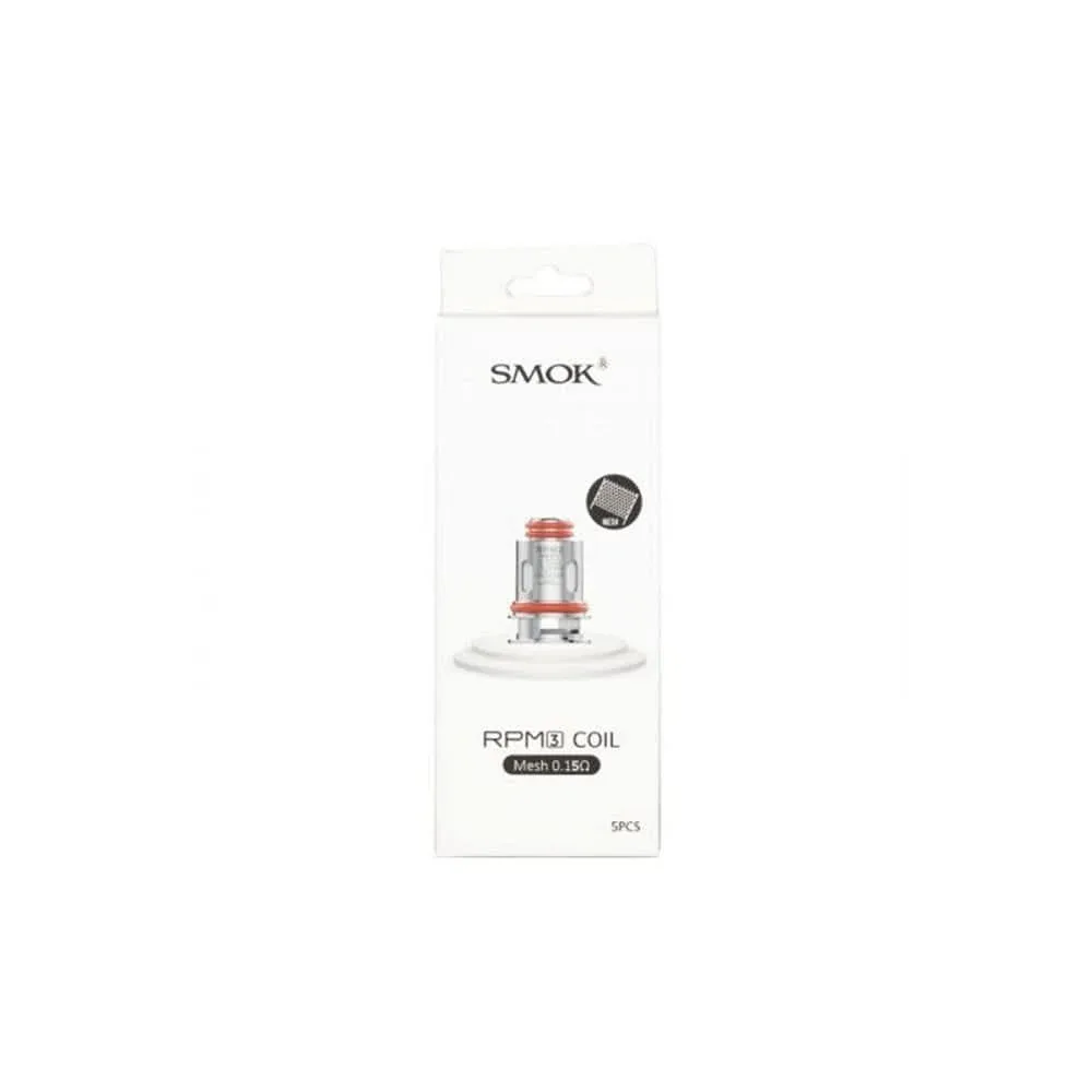 RPM 3 / RPM3 Replacement Coils by SMOK (5 Pack)