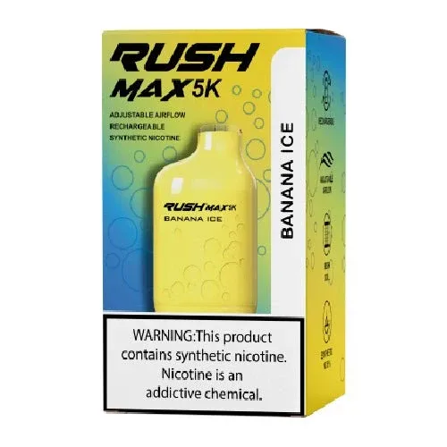 Rush Max 5K Disposable - Banana Ice