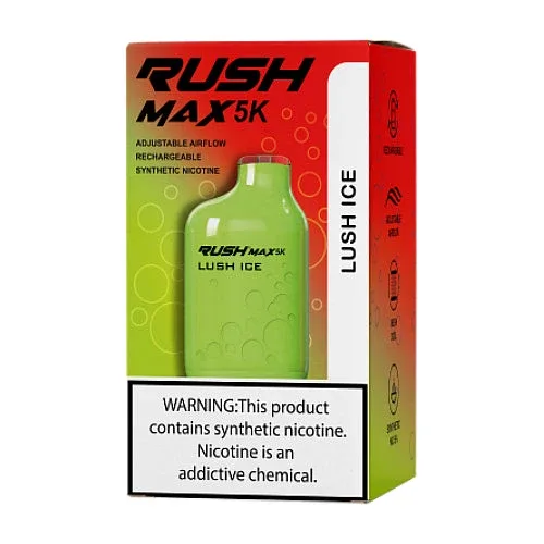 Rush Max 5K Disposable - Lush Ice