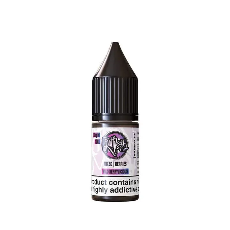 Ruthless Bar Salts Wild Berrylicious 10ml E-Liquid