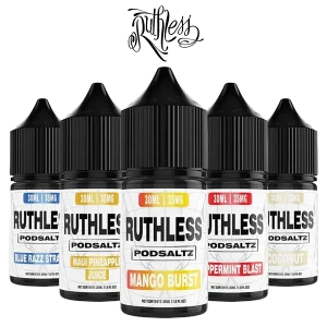 Ruthless Essentials Salt E-Liquid – 30mL