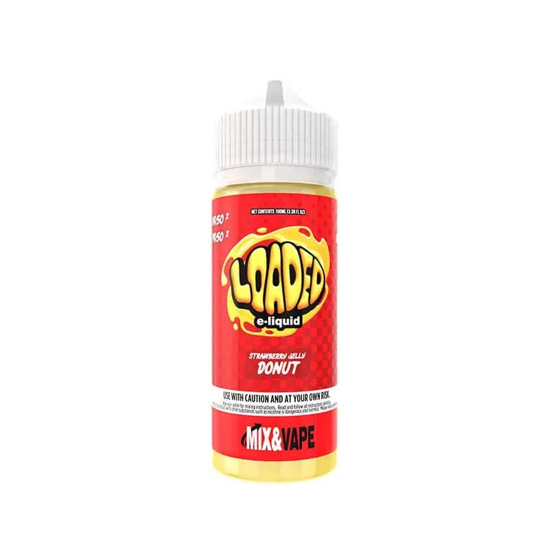 Ruthless Loaded Strawberry Jelly Donut Shortfill 100ml E-Liquid