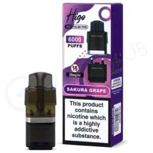 Sakura Grape Higo BB Pulse 6000 Refill Pod