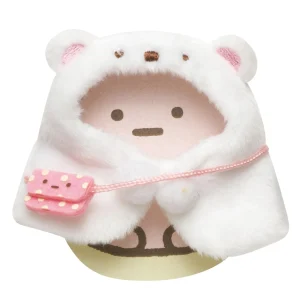 San-X Sumikko Gurashi Polar Bear Poncho for Kids 18 Months+ 100x90 mm