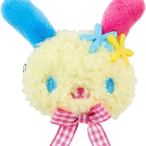 Sanrio Usahana Face Shape Hair Clip Soft Hair Rubber for Stylish Hold Sanrio