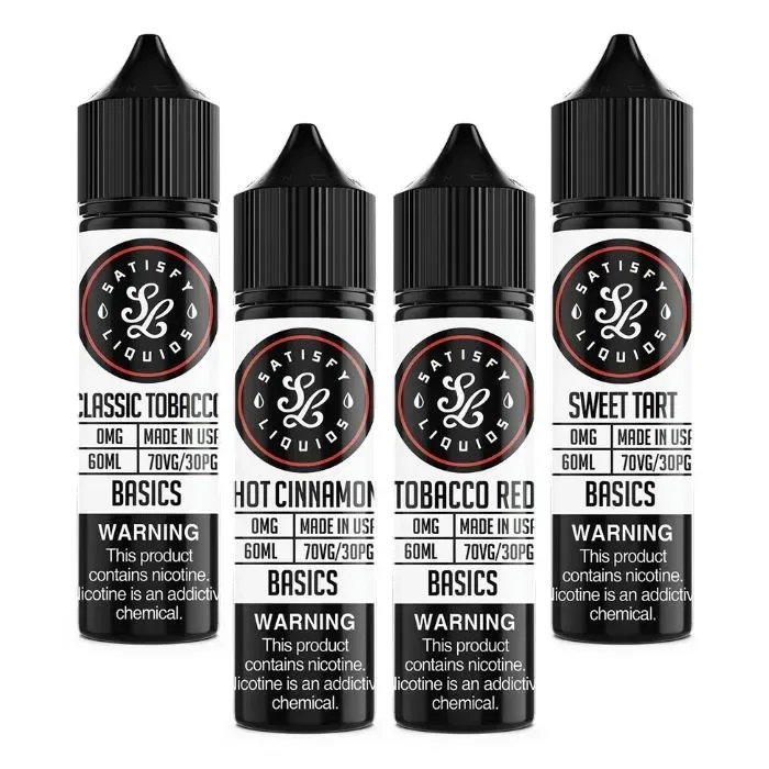 Satisfy Basics E-Liquids