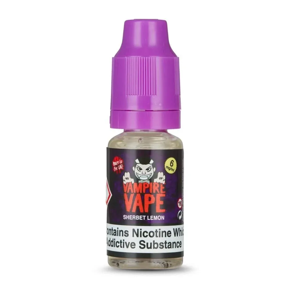 Sherbet Lemon E-Liquid by Vampire Vape (10ml)