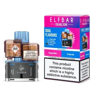 Shisha Edition Elf Bar Dual 10K Refill Pack