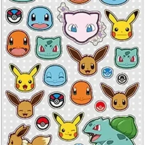 Showa Note Pokemon Glitter Glossy Hologram Sticker Decal