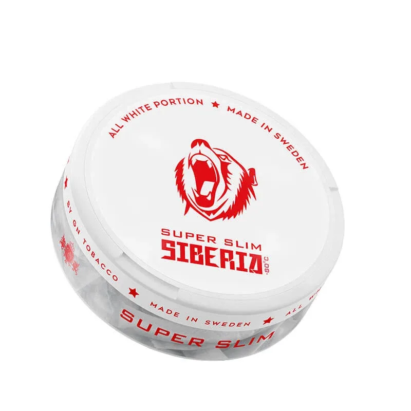 Siberia Super Slim Nic Pouch 13mg - 20 Pouches