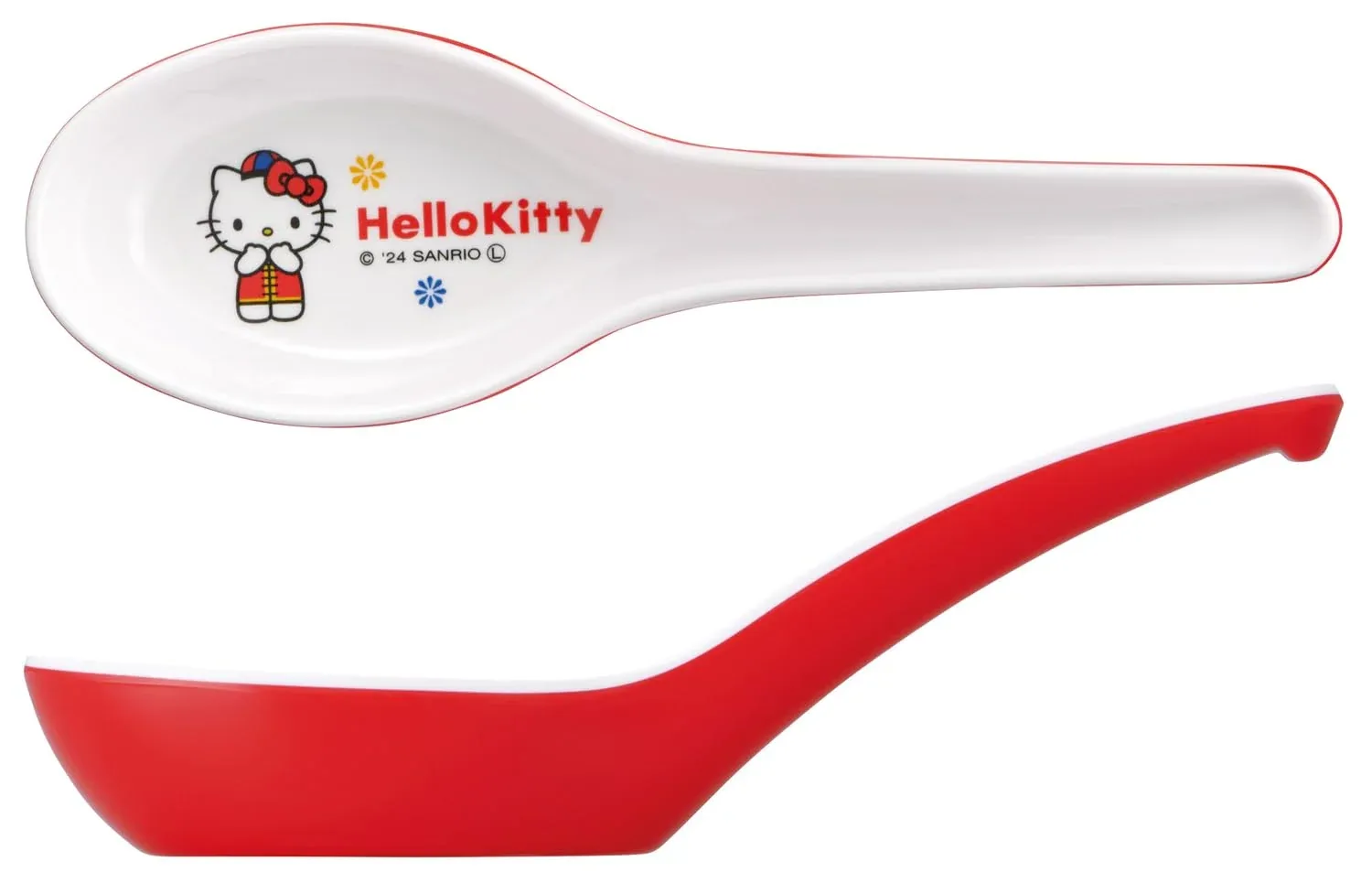 Skater Melamine Spoon Dishwasher Safe Sanrio Hello Kitty Lmch1-A - Image 2