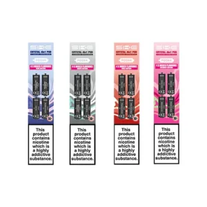 SKE Crystal 4 in 1 2400 Replacement Prefilled Pod (4pcs/pack)