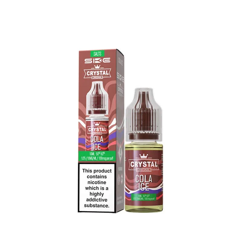 SKE Crystal Cola Ice Nic Salt E-Liquid 10ml - Image 2