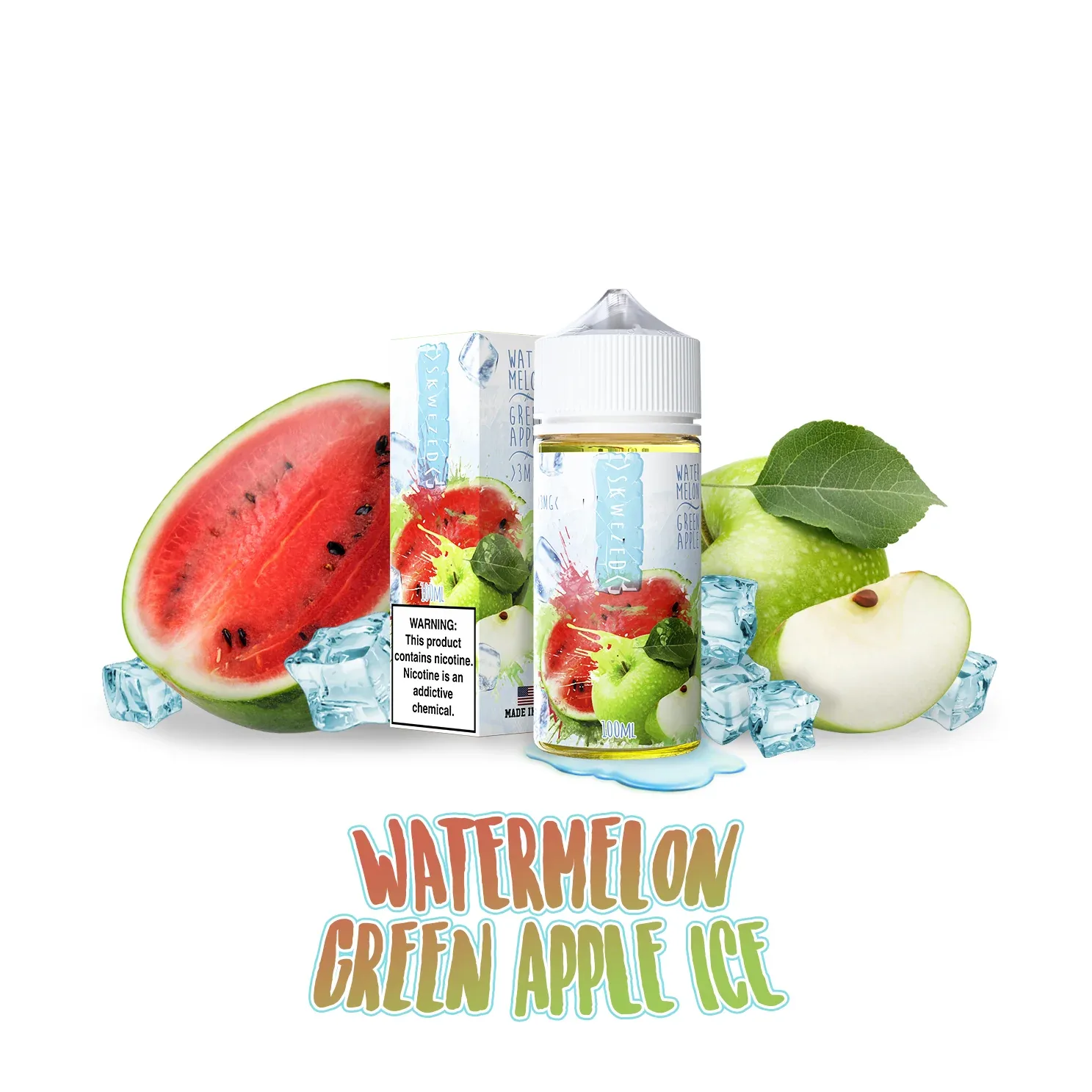 Skwezed - ICED Watermelon Green Apple