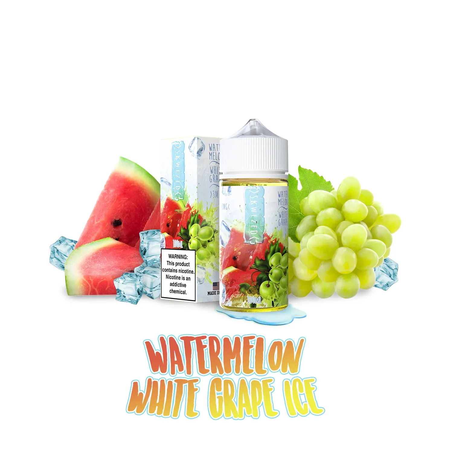 Skwezed - ICED Watermelon White Grape