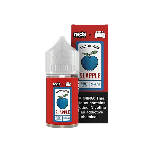Slapple 7Daze Reds Keep It 100 Salts 30mL