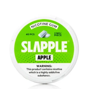 Slapple Nicotine Gum – Apple