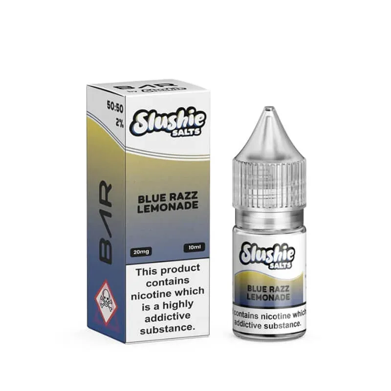 Slushie Bar Salts Blue Razz lemonade 10ml E-Liquid - Image 2