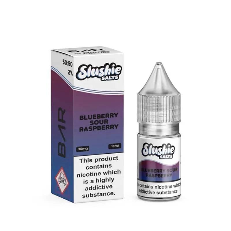 Slushie Bar Salts Blueberry Sour Raspberry 10ml E-Liquid - Image 2