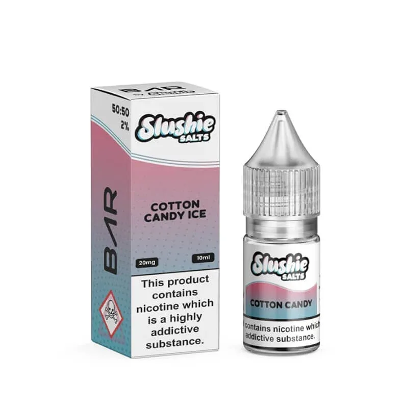 Slushie Bar Salts Cotton Candy Ice 10ml E-Liquid - Image 2