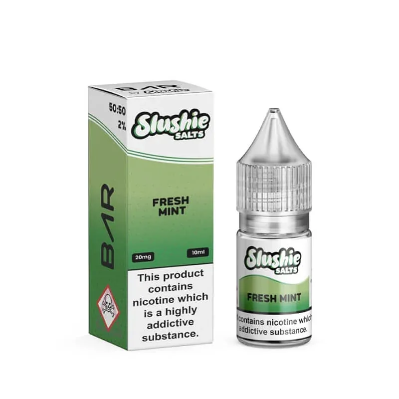 Slushie Bar Salts Fresh Mint 10ml E-Liquid - Image 2