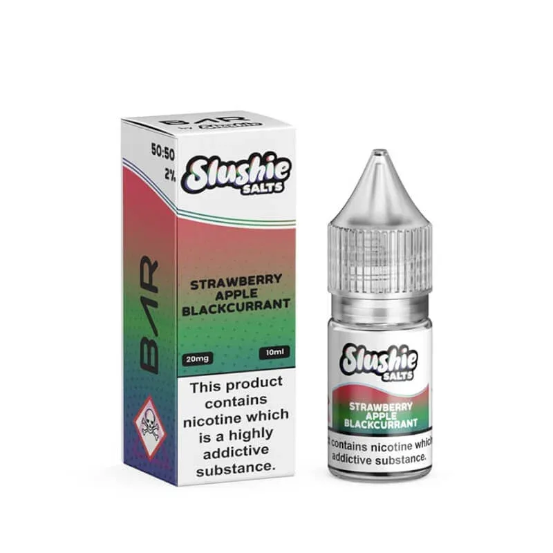 Slushie Bar Salts Strawberry Apple Blackcurrant 10ml E-Liquid - Image 2