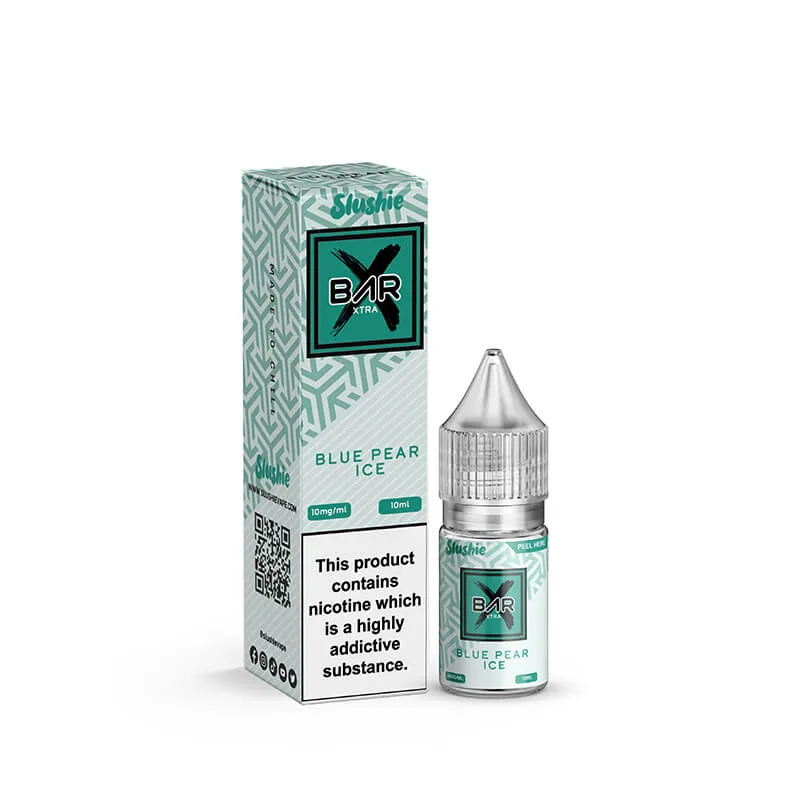 Slushie Bar Xtra Blue Pear Ice 10ml Nic Salt E-Liquid - Image 2