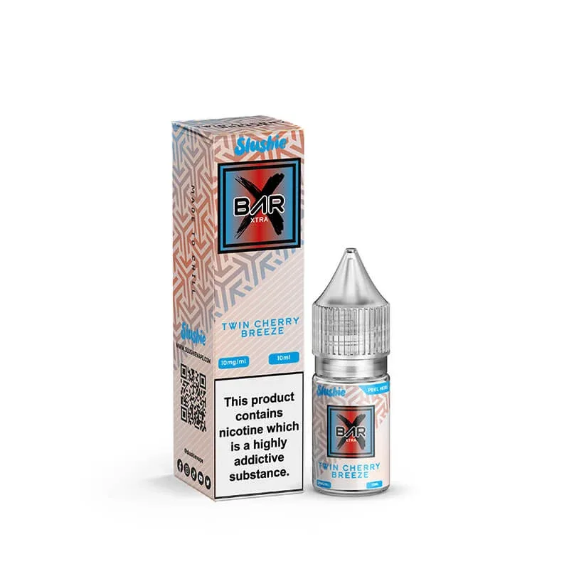 Slushie Bar Xtra Twin Cherry Breeze 10ml Nic Salt E-Liquid - Image 2