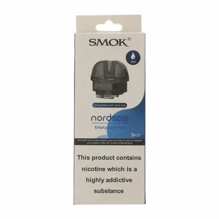 Smok Nord 50w Replacement Pods 3pk