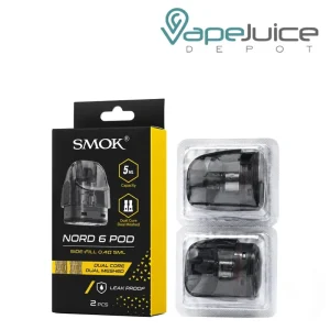 SMOK Nord 6 Replacement Pods