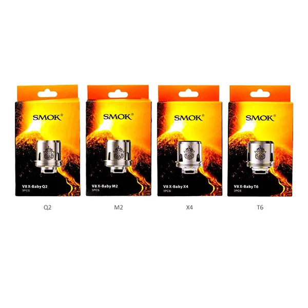 SMOK TFV8 X-Baby Beast Brother - Replacement Coils (Pack of 3)